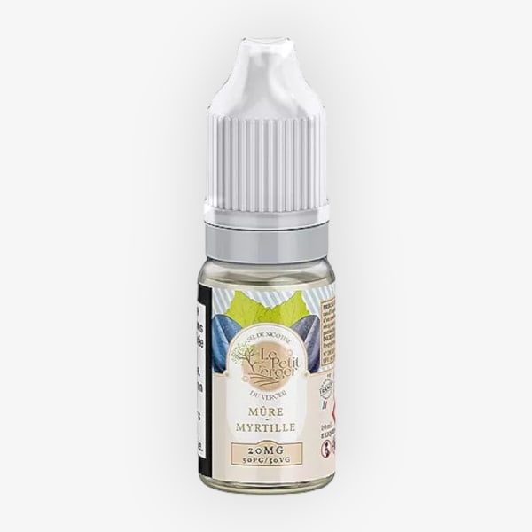Image Produit Mure Myrtille Nic Salt Le Petit Verger 10ml