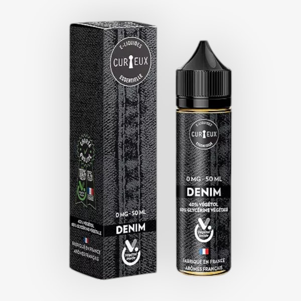 Denim Essentielle Curieux 50ml Denim ZHC Mix Series Essentielle Curieux 50ml 00mg Essentielle