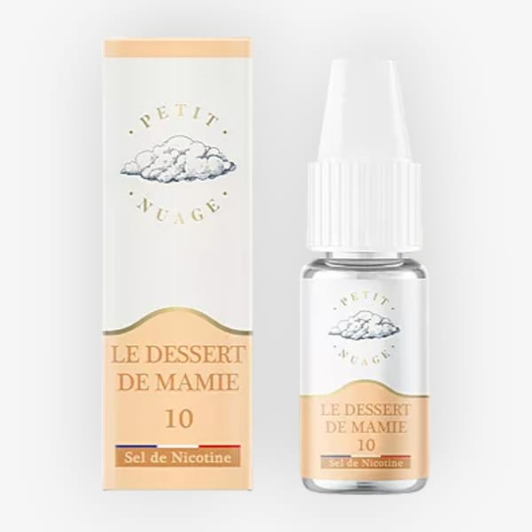 Image Produit Le Dessert De Mamie Nic Salt Petit Nuage 10ml