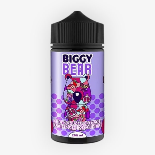 Image Produit Fruits Rouges Grenade Fraise Des Bois Acidulee Biggy Bear 200ml