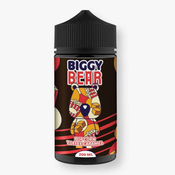 Image Produit Popcorn Toffee Caramel Biggy Bear 200ml