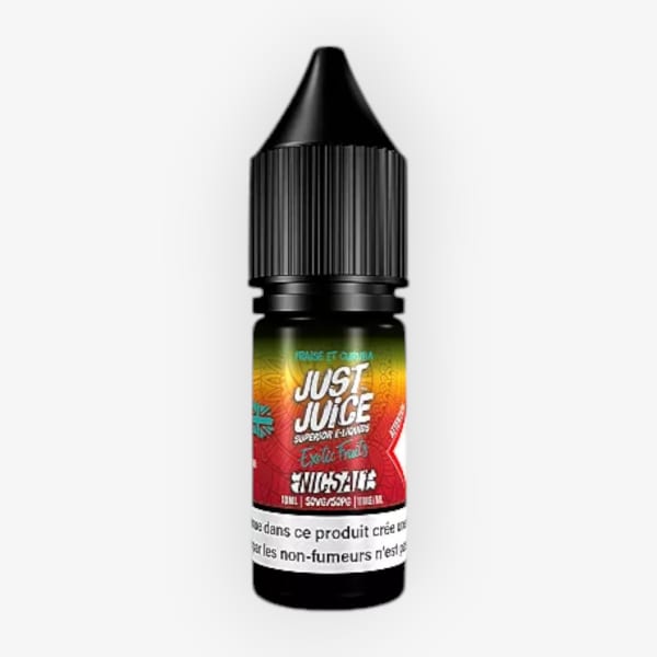 Image Produit Fraise Et Curuba Nic Salt Exotic Fruits Just Juice 10ml
