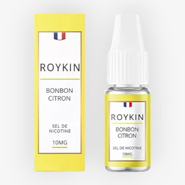Image Produit Bonbon Citron Nic Salt Roykin 10ml