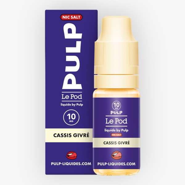 Image Produit Cassis Givre Nic Salt Le Pod Liquide Pulp 10ml