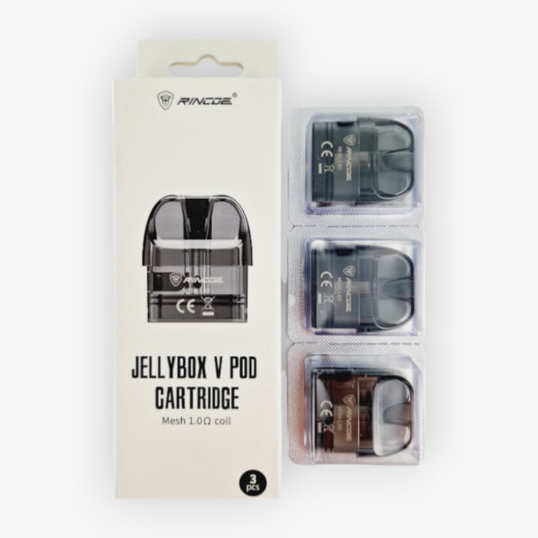 Image Produit Pack de 3 cartouches + resistance Jellybox Rincoe