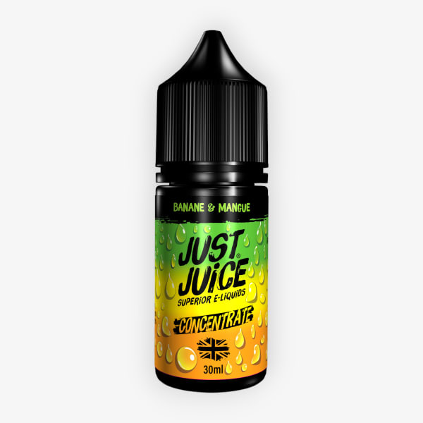 Image Produit Banane & Mangue Concentre Iconic Just Juice 30ml
