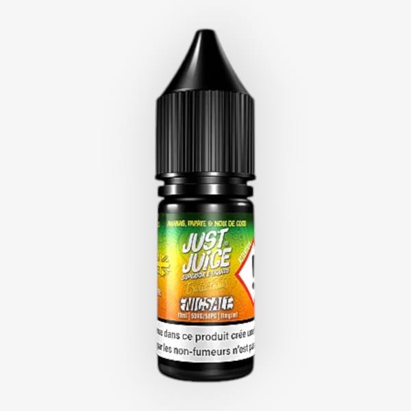 Ananas Papaye Et Noix De Coco Nic Salt Exotic Fruits Just Juice 10ml 20mg Just Juice
