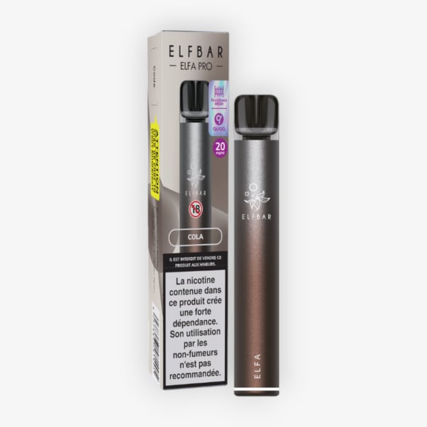 Kit ELFA Pro (+ Pod 2ml 20mg) ElfBar Twilight Brown (+ Pod Cola)