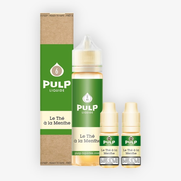 Image Produit Pack 60ml Le The A La Menthe Pulp - 06mg