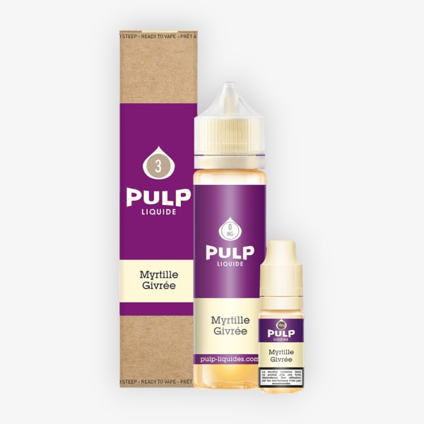 Image Produit Pack 60ml Myrtille Givree Pulp - 03mg