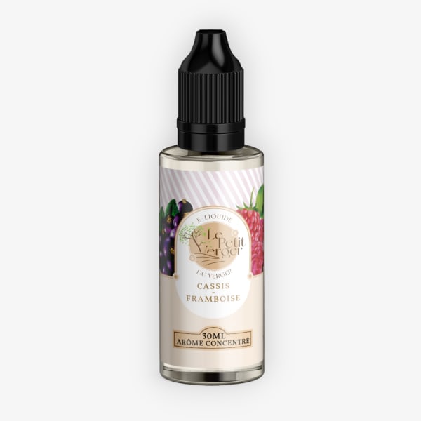 Image Produit Cassis Framboise Concentre Le Petit Verger 30ml