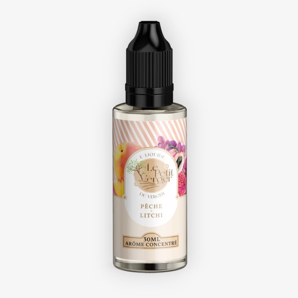 Image Produit Peche Litchi Concentre Le Petit Verger 30ml