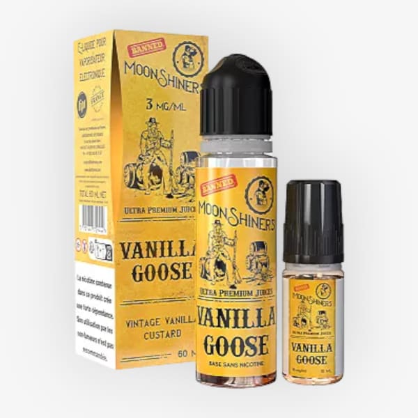 Image Produit Pack 50ml + 10ml Vanilla Goose Moonshiners - 03mg