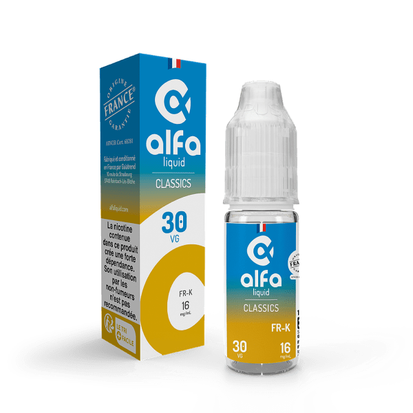 FRK Alfaliquid 10ml 16mg - PG/VG : 70/30 Alfaliquid Classics
