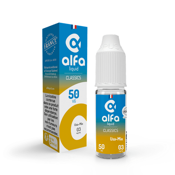 USA-Mix Alfaliquid 10ml 03mg - PG/VG : 50/50