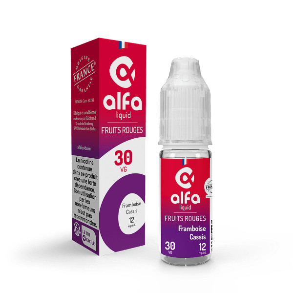 Image Produit Framboise Cassis Alfaliquid 10ml