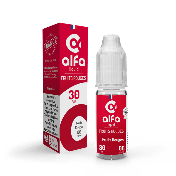 Fruits Rouges Alfaliquid 10ml 06mg - PG/VG : 70/30