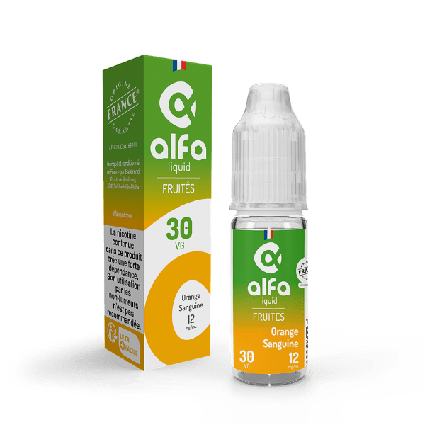 Image Produit Orange Sanguine Alfaliquid 10ml