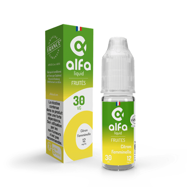 Image Produit Citron Femminello Alfaliquid 10ml