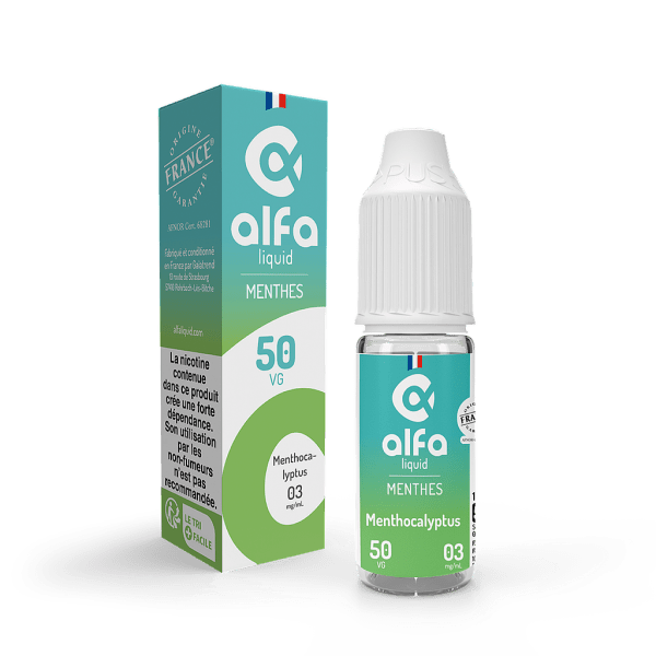 Menthocalyptus Alfaliquid 10ml 3mg - PG/VG : 50/50