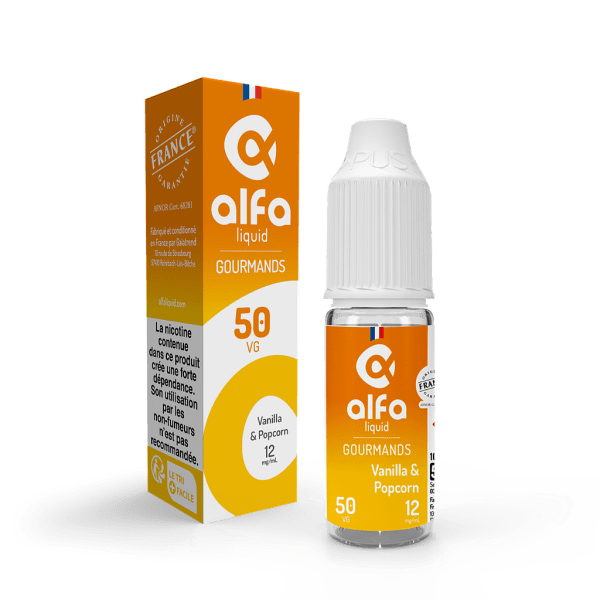 Image Produit Vanilla & Popcorn Alfaliquid 10ml