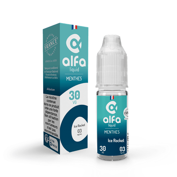 Ice Rocket Alfaliquid 10ml 03mg - PG/VG : 70/30