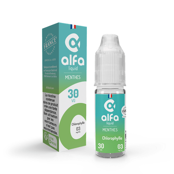Chlorophylle Alfaliquid 10ml 03mg - PG/VG : 70/30