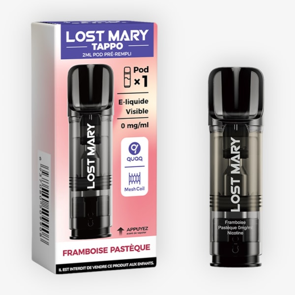 Pod Tappo Lost Mary (00mg) Framboise Pasteque