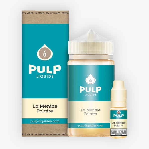 Image Produit Pack 200ml + 10ml La Menthe Polaire Pulp - 06mg