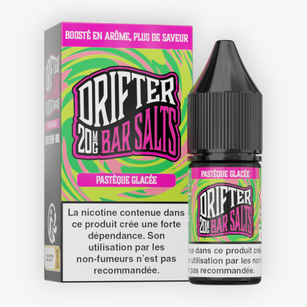 Pasteque Glacee Nic Salt Bar Salts Drifter 10ml 20mg Bar Salts
