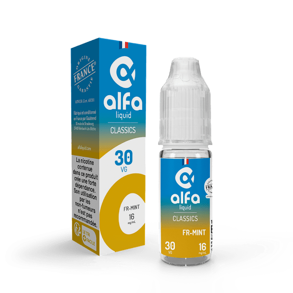 FR Mint Alfaliquid 10ml 16mg - PG/VG : 70/30