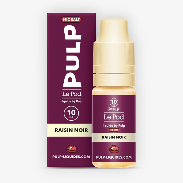 Image Produit Raisin Noir Nic Salt Le Pod Liquide Pulp 10ml