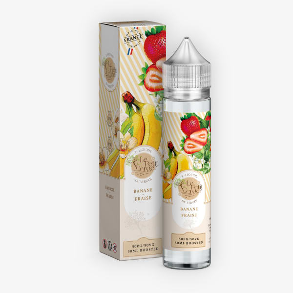 Image Produit Banane Fraise Le Petit Verger 50ml