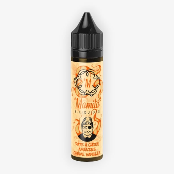 Image Produit Pate A Choux Amandes Creme Vanillee Mamita Vape Institut 50ml