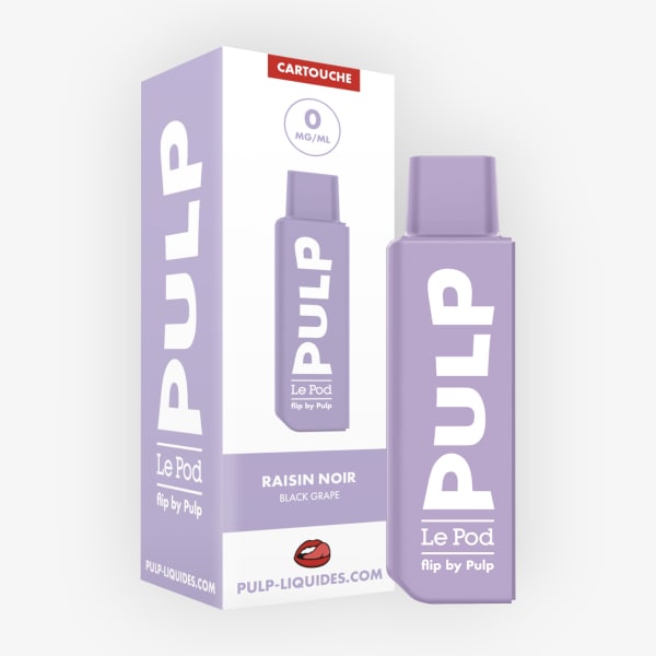 Cartouche Pod Flip 2ml 10mg Pulp Raisin Noir