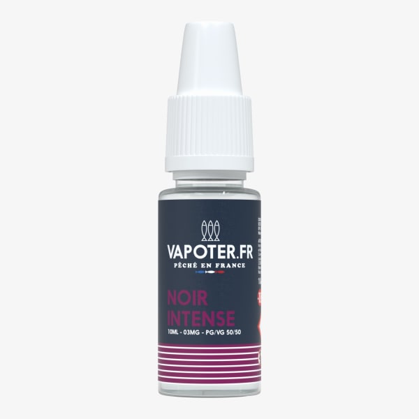 Noir Intense Vapoter.fr 10ml 12mg Vapoter.fr