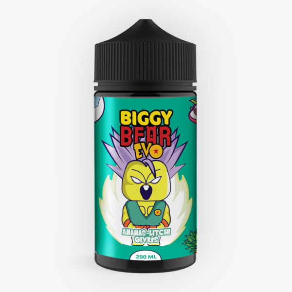 Image Produit Ananas-Litchi Givres Evo Biggy Bear 200ml