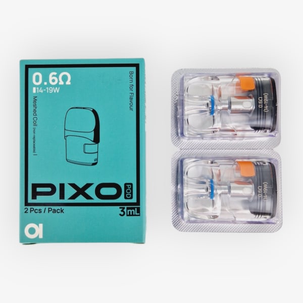 Pack de 2 cartouches Pixo Aspire 0,6 ohm