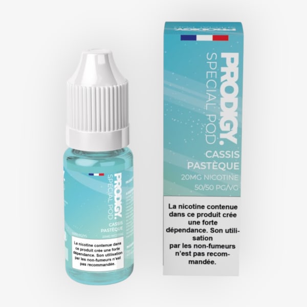 Image Produit Cassis Pasteque Nic Salt Prodigy. 10ml