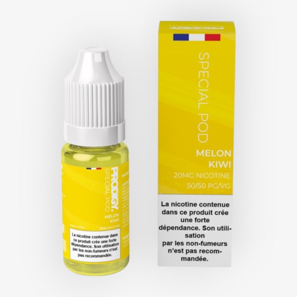 Image Produit Melon Kiwi Nic Salt Prodigy. 10ml