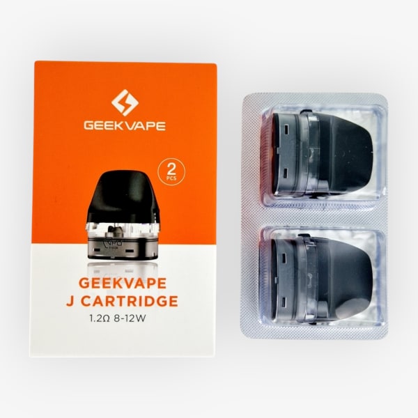 Pack de 2 cartouches J GeekVape 1,2 ohm