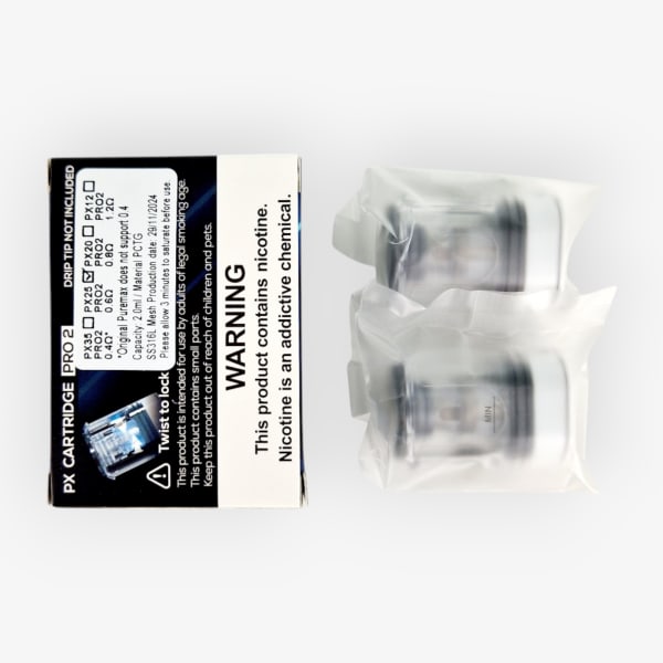 Pack de 2 cartouches PX Pro 2 PureMax SX Mini 0,6 ohm