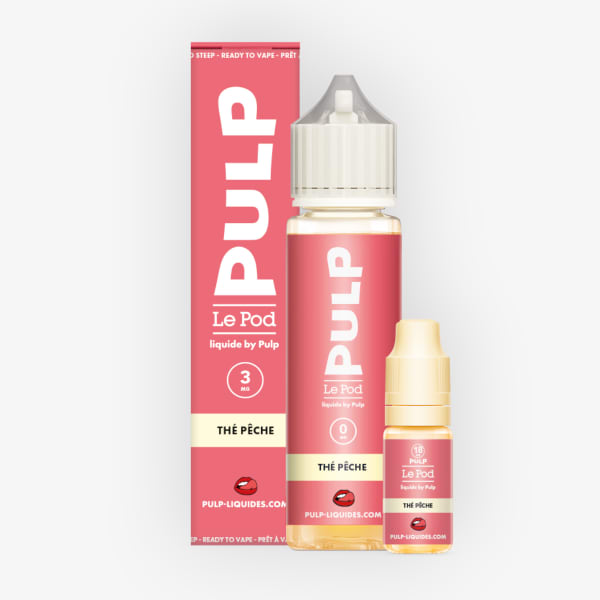 Image Produit Pack 60ml The Peche Pod Liquide Pulp - 03mg