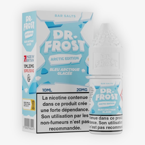 Image Produit Bleu Arctique Glacee Nic Salt Dr. Frost Arctic Edition 10ml