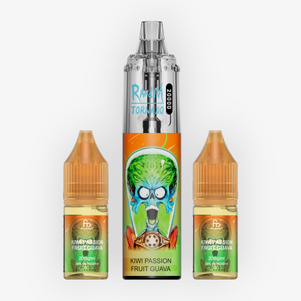 Puff 20k Tornado RandM Fumot Kiwi Passion Fruit Guava