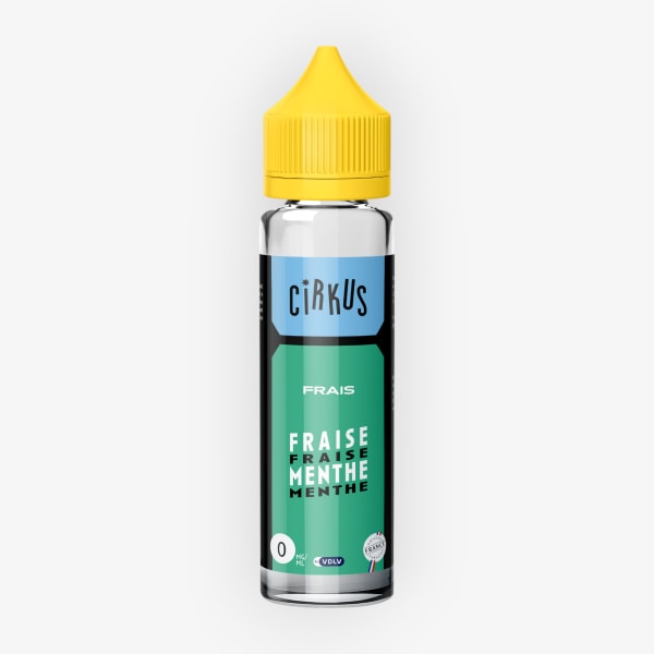Image Produit Fraise Menthe Cirkus Frais By VDLV 50ml