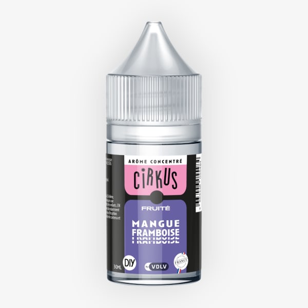 Image Produit Mangue Framboise Concentre Cirkus Fruite By VDLV 30ml