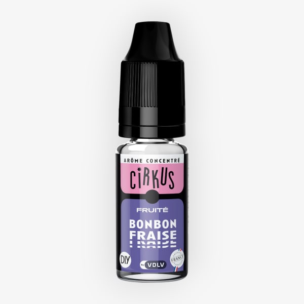 Image Produit Bonbon Fraise Concentre Cirkus Fruite By VDLV 10ml