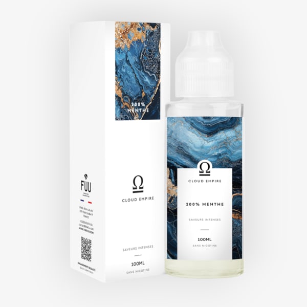 200% Menthe Cloud Empire The Fuu 100ml 00mg Cloud Empire