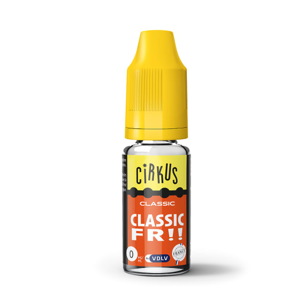 Image Produit Classic FR Nic Salts Cirkus Classic By VDLV 10ml 10mg